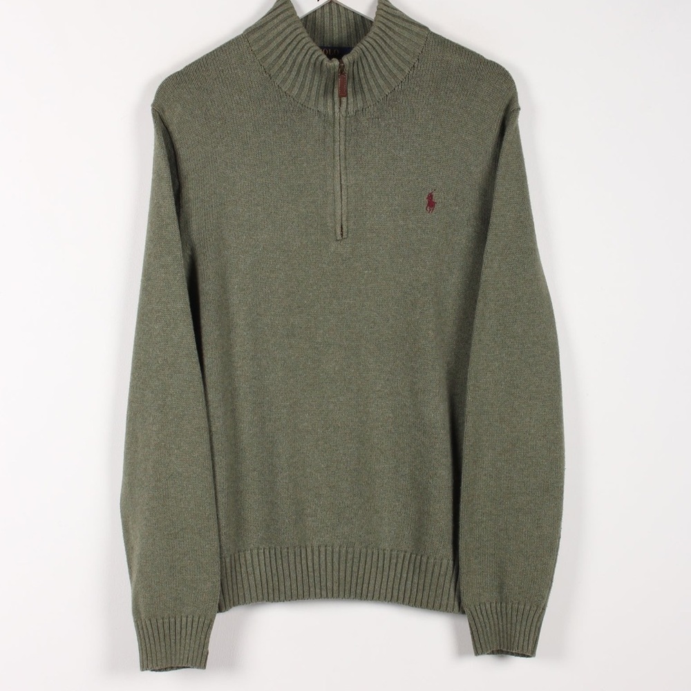 POLO by Ralph Lauren | Vintage 90’s Quarter Zip Pullover Sweater